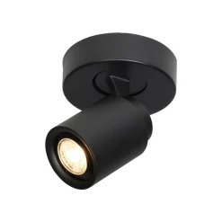 Freelight Razza takspotlight, svart, Ø 13 cm, metall| Spotter I Tak