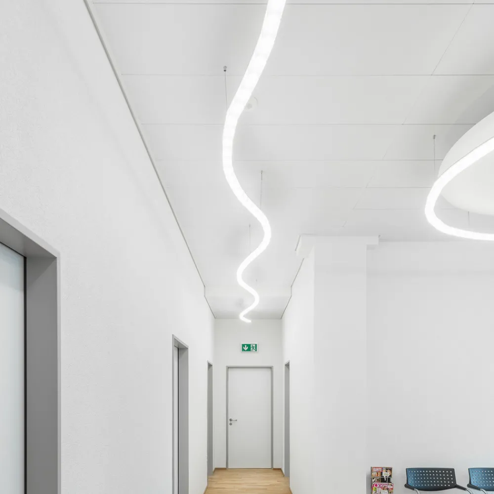 Regent Lighting Regent Wiggle lyslist DALI Ø 150cm 2700–6500 K New