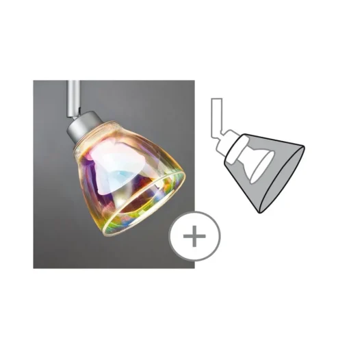 Paulmann Reserveglass til Dichroic taklampe 7600339+340| Skinnesystem