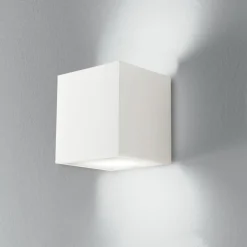 Eco-Light Rubik vegglampe i gips| Vegglamper