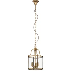 ORION Rund lanterneform - hengelampe Rieka, 25 cm| Pendellamper