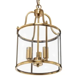 ORION Rund lanterneform - hengelampe Rieka, 25 cm| Pendellamper