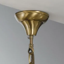ORION Rund lanterneform - hengelampe Rieka, 43 cm| Pendellamper