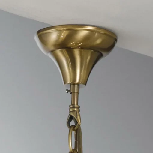 ORION Rund lanterneform - hengelampe Rieka, 43 cm| Pendellamper