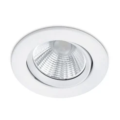 Trio Lighting Rund LED-downlight Pamir i matt hvit Clearance
