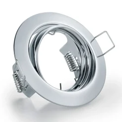 Trio Lighting Rundt downlight Jura i krom| Downlights|Spotter I Tak