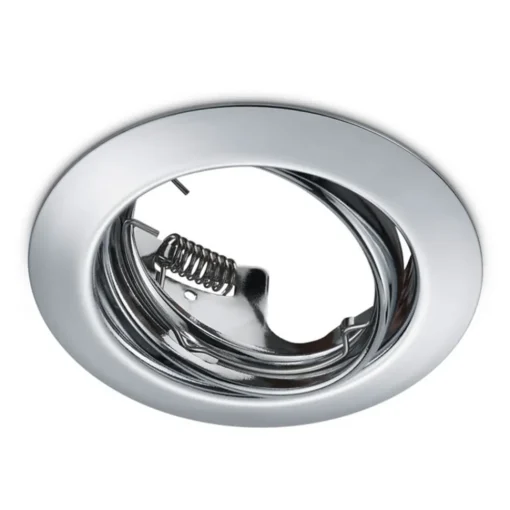 Trio Lighting Rundt downlight Jura i krom| Downlights|Spotter I Tak