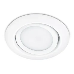 Trio Lighting Rundt LED-downlight Rila, hvit Outlet
