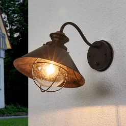 FARO BARCELONA Rustikke Nautica utendørs vegglampe Discount