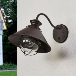 FARO BARCELONA Rustikke Nautica utendørs vegglampe Discount