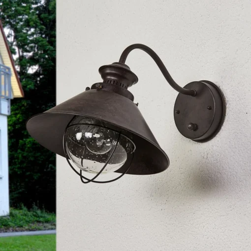 FARO BARCELONA Rustikke Nautica utendørs vegglampe Discount