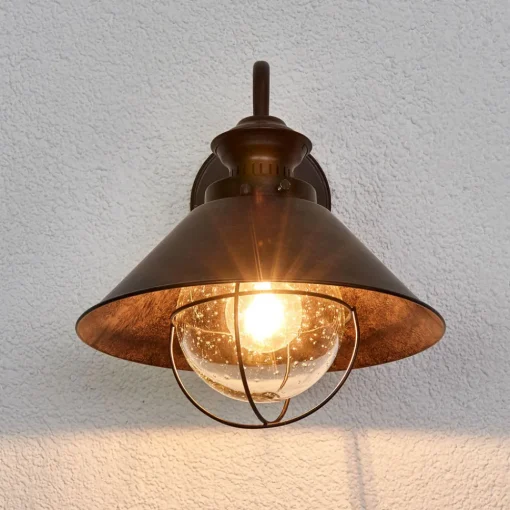 FARO BARCELONA Rustikke Nautica utendørs vegglampe Discount