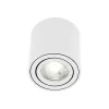 Nordlux Sabonis Surface downlight, GU10, aluminium, hvit| Taklamper