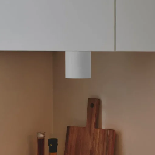 Nordlux Sabonis Surface downlight, GU10, aluminium, hvit| Taklamper