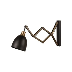 Opviq Sakselampe Sivani MR-725 svart/gull antikk Sale