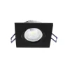 Deko-Light Samsola innfelt taklampe, svart, 9 x 9 cm, metall Best