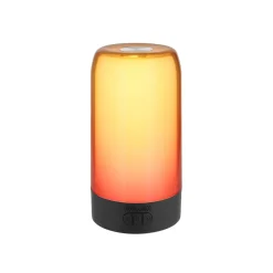 Globo Sandrina LED-bordlampe, grå, Ø 10 cm Bluetooth, RGB| Smarthus Belysning