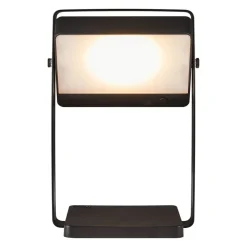 Nordlux Saulio LED-bordlampe, svart, IP44, aluminium, USB, oppladbart batteri Hot