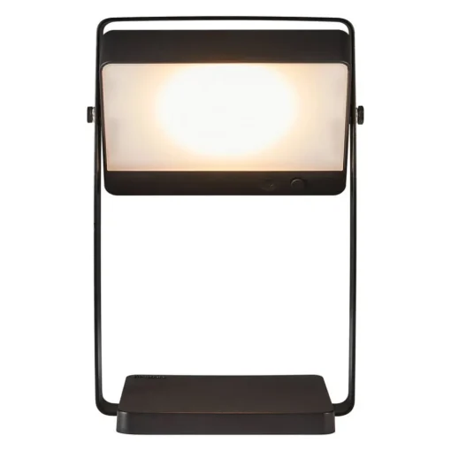 Nordlux Saulio LED-bordlampe, svart, IP44, aluminium, USB, oppladbart batteri Hot