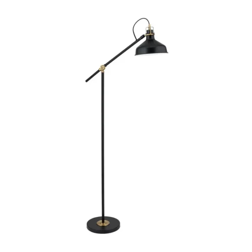 ORION Schiller gulvlampe, svart, metall, 153 cm, justerbar| Gulvlamper