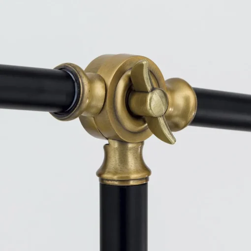 ORION Schiller gulvlampe, svart, metall, 153 cm, justerbar| Gulvlamper