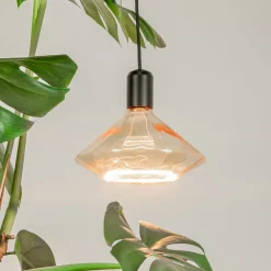 SEGULA LED flytende diamond E27 8 W gull dimbar| Filament Pærer|Filament Pærer