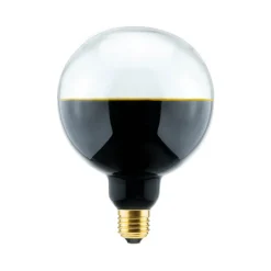 SEGULA LED-Globe Illusion E27 G125 klar/svart 5W 1900K dimbar| E27 Pærer|Dimbar Led-Pære