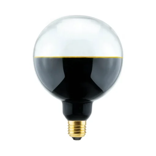 SEGULA LED-Globe Illusion E27 G125 klar/svart 5W 1900K dimbar| E27 Pærer|Dimbar Led-Pære