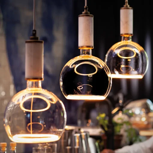 SEGULA LED-globepære flytende G200 E27 5 W klar Hot