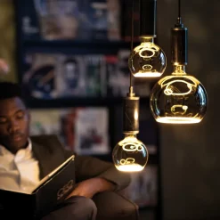 SEGULA LED-globepære flytende G200 E27 5 W klar Hot