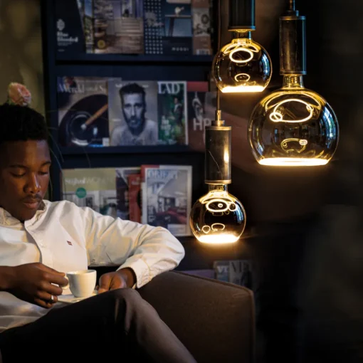 SEGULA LED-globepære flytende G200 E27 5 W klar Hot