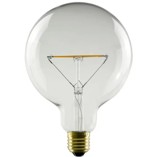 SEGULA LED-globus E27 5W G150 2200K dimbar, klar Hot