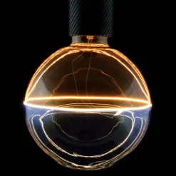 SEGULA LED-globus Illusion, E27 G145 blå/amber 6W 1900K dimbar| E27 Pærer|Dimbar Led-Pære