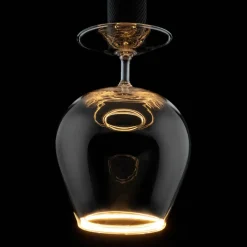 SEGULA LED-pære flytende Cognac klar E27 6W 922 dimbar| Dimbar Led-Pære|Dimbar Led-Pære