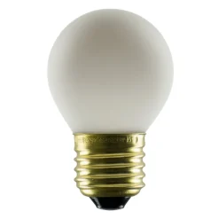 SEGULA LED-pære 24V DC E27 3W 922 Golfball matt dimbar| Dimbar Led-Pære|Dimbar Led-Pære