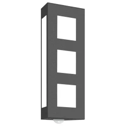 CMD Sensor - utevegglampe - Aqua Trilo, antrasitt| Vegglamper Med Sensor