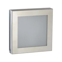 CMD Sensor-LED-utelampe Aqua Legendo Mini, stål| Vegglamper Med Sensor|Utebelysning Med Sensor