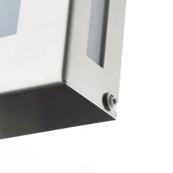 CMD Sensor-LED-utelampe Aqua Legendo Mini, stål| Vegglamper Med Sensor|Utebelysning Med Sensor