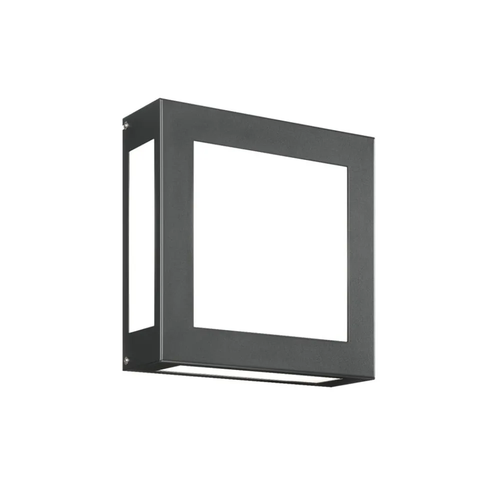 CMD Sensor-LED-utevegglampe Aqua Legendo, antrasitt| Vegglamper Med Sensor|Utebelysning Med Sensor