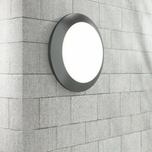 Fumagalli Sensor-vegglampe Umberta 2 x E27 i svart| Vegglamper Med Sensor|Utebelysning Med Sensor
