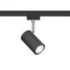 Trio Lighting Skinnespot DUOline 782401, Ø 6 cm, svart, 2-faset, GU10 Best