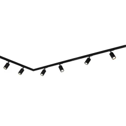 Briloner Skinnesystem RAIL 230 V svart 6 spots 2,25 m hjørnekontakt Clearance