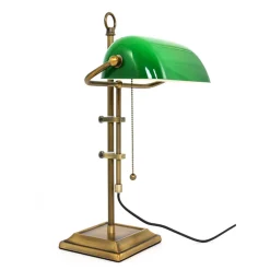 Steinhauer Skrivebordslampe Ancilla, justerbar bronse/grønn| Kontorbelysning|Bordlamper