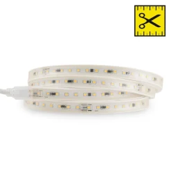 The Light Group SLC LED-stripe 230V komplett sett IP65 5m, 4 000 K Clearance