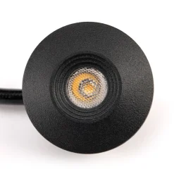 The Light Group SLC MiniOne Fast LED-downlight IP65 svart 927 Outlet
