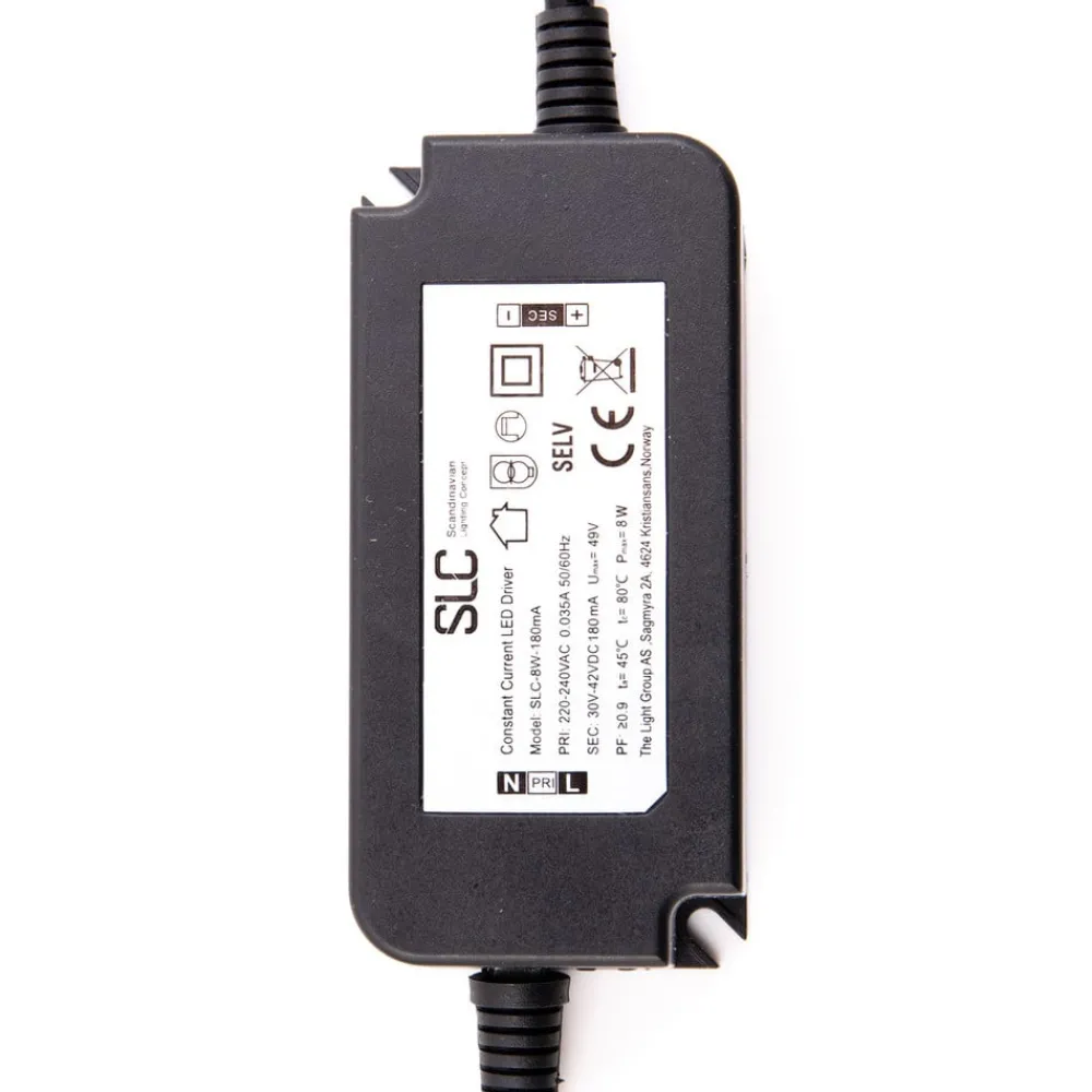 The Light Group SLC One Soft LED innfelt spotlight svart 2 700 K| Butikkbelysning|Downlights