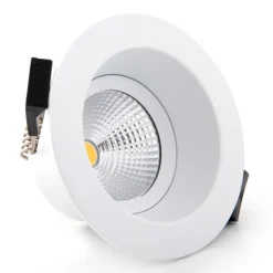 The Light Group SLC One Soft LED innfelt spotlight, hvit 3 000K