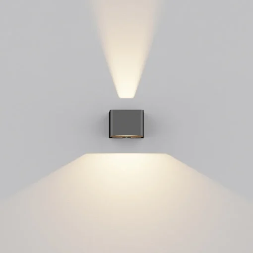 The Light Group SLC Shadow utendørs LED-vegglampe up/down