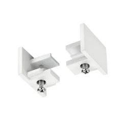 Trio Lighting Sluttstykke for 2-faset skinne DUOline, hvit| Skinnesystem