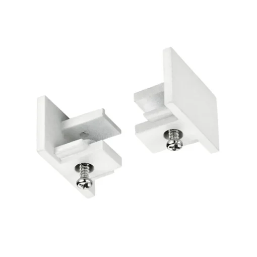 Trio Lighting Sluttstykke for 2-faset skinne DUOline, hvit| Skinnesystem